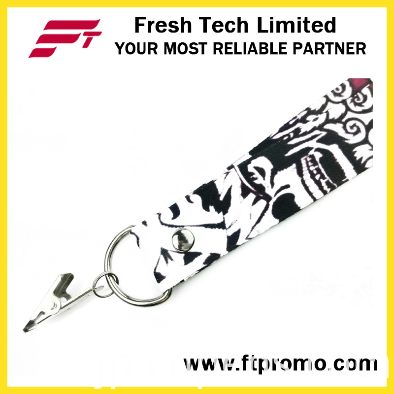 OEM Promotion Gifts Polyester Lanyard with Designed Logo